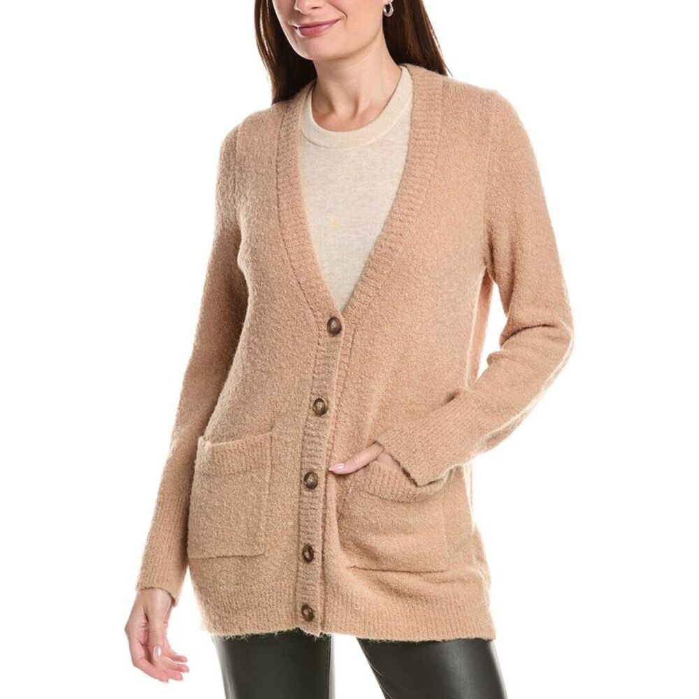 Walter Baker Womens  Alma Wool & Alpaca-Blend Cardigan, Brown